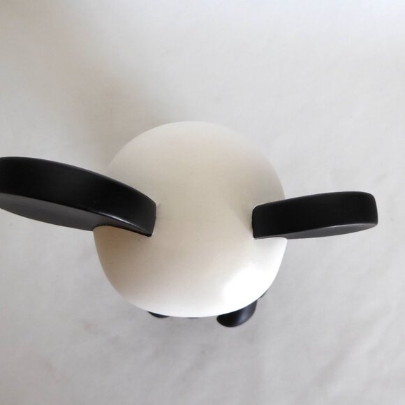 2003 Toy2r 9” QEE PANDA BEAR SKULL DESIGNER VINYL FIGURE (PRE-OWNED) - Picture 10 of 11